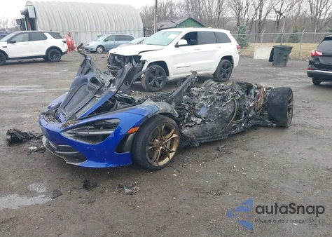 2020 Mclaren 720S Luxury/Performance z USA, uszkodzony, nr VIN SBM14DCA1LW005429